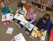 Knihovnická beseda - Lední medvídku, vezmi mě s sebou - MŠ Šafaříkova - Broučci