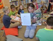 Knihovnická beseda - Pohádkové království - ZŠ Školní - 2. B