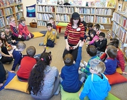Knihovnická beseda - Neotesánek - ZŠ Školní - 1. B a přípravná třída