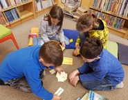 Knihovnická beseda - Astrid Lindgrenová - ZŠ Černčice - 3. B