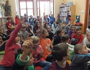 Velké říjnové společné čtení - ZŠ Školní - 3.A a 3. B