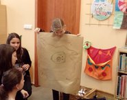 Knihovnická beseda - Tajemný svět fantasy příběhů - ZŠ Školní - 5. A