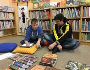 Knihovnická beseda - Tajemný svět fantasy příběhů - ZŠ Lipenec - 7. tř.