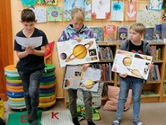 Knihovnická beseda - ZŠ Školní - 5. B - Tajemství vesmíru